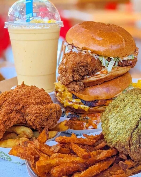 fried chicken sandwich combo