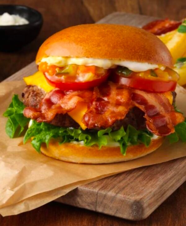 bacon cheese burger